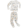 Classic Pima Pajama Set, Space - Pajamas - 5