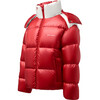 Kids Boyde Jacket, Red - Puffers & Down Jackets - 1 - thumbnail