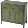 Imperial Console Cabinet, Green - Cabinets - 1 - thumbnail