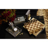 Shagreen Paper Tray, Chocolate - Accents - 3