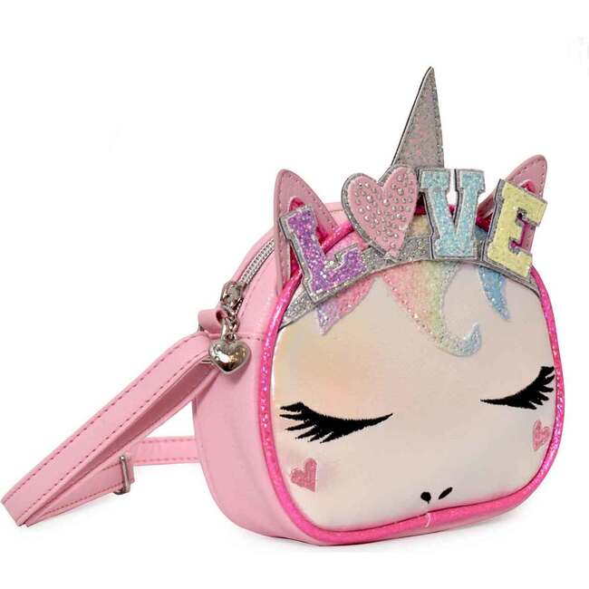 Miss Gwen LOVE Tiara Crossbody, Pink