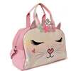 Miss Bella Flower Crown Metallic Duffle Bag, Pink - Bags - 2