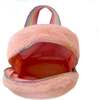 Miss Bella Pink Plush Mini Backpack, Pink - Backpacks - 4