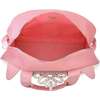 Miss Bella Flower Crown Metallic Duffle Bag, Pink - Bags - 4