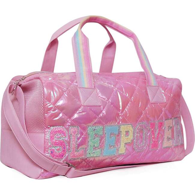 OMG Accessories Pink Quilted 'Sleepover' Duffle Bag