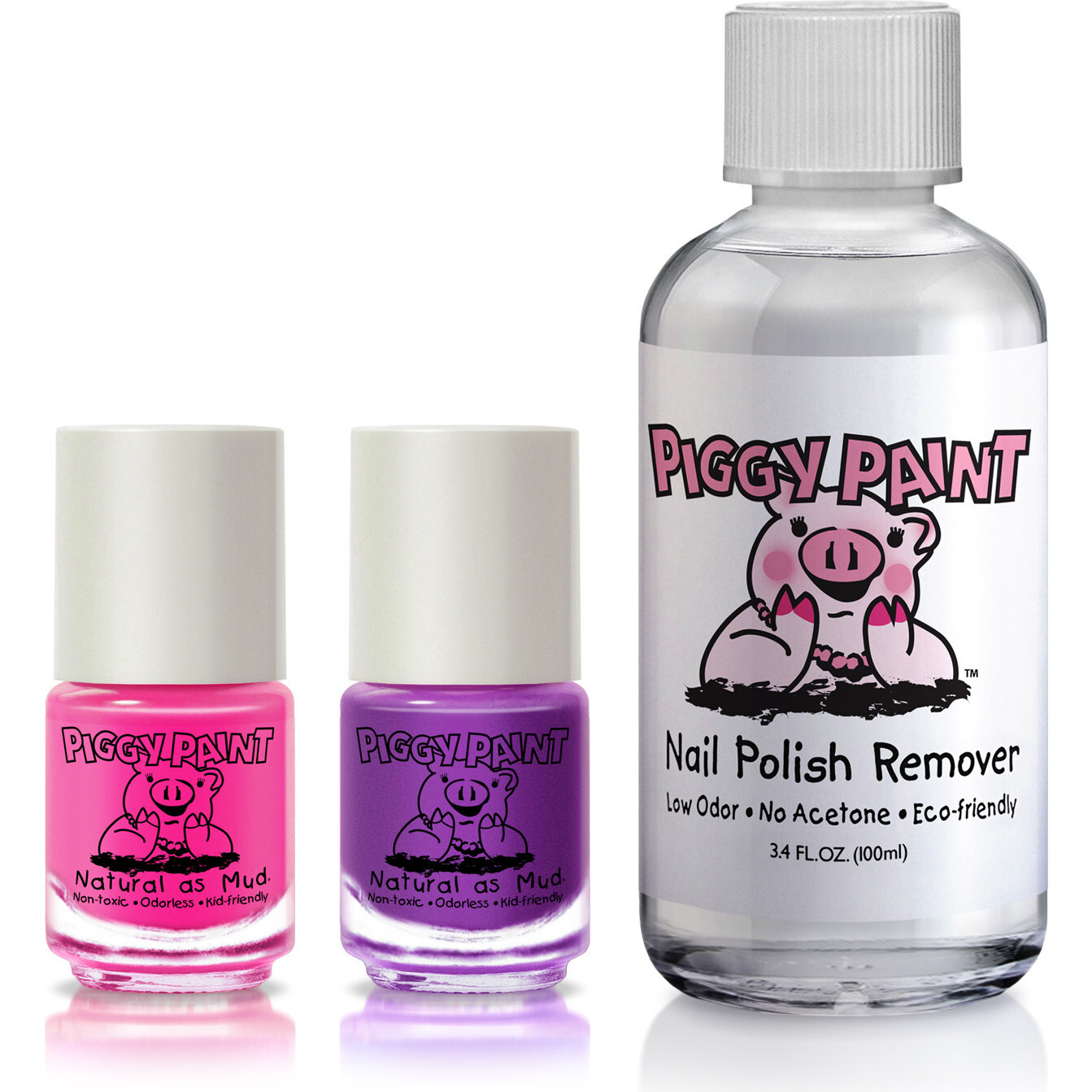 Piggy Paint | 100% Non-Toxic Girls Nail Polish | Safe, Cruelty-free, Vegan,  & Low Odor for Kids | Sometimes Sweet