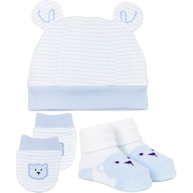 Benny Bear 3-Piece Set, Blue
