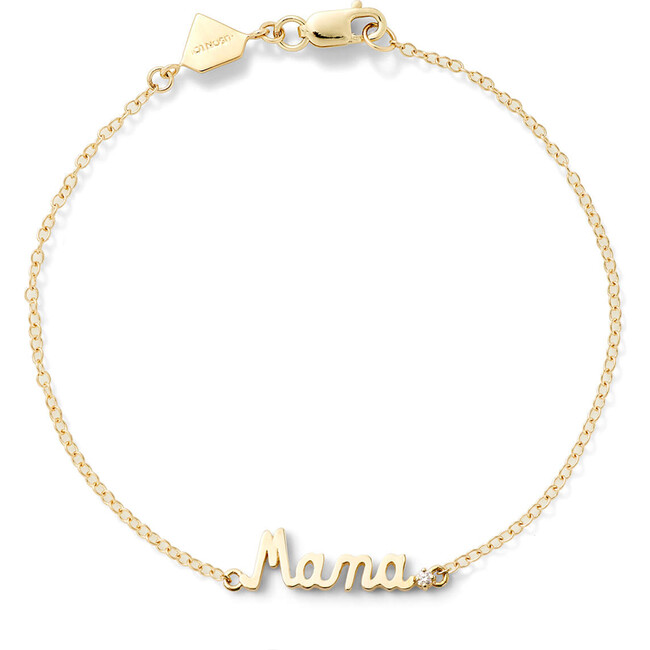 Women's 14k Gold Mama Bracelet