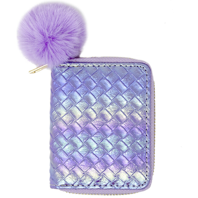 Mermaid Scale Wallet, Lavender - Bags - 1