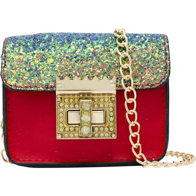 Tiny Sparkle Purse, Red - Bags - 1 - zoom