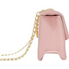 Classic Quilted Flap Handbag, Pink - Bags - 2
