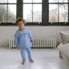 Claude x Ando Sweat Jogger Set, Cornflower - Loungewear - 3
