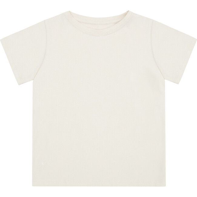 Organic Cotton T-Shirt, Natural Ecru