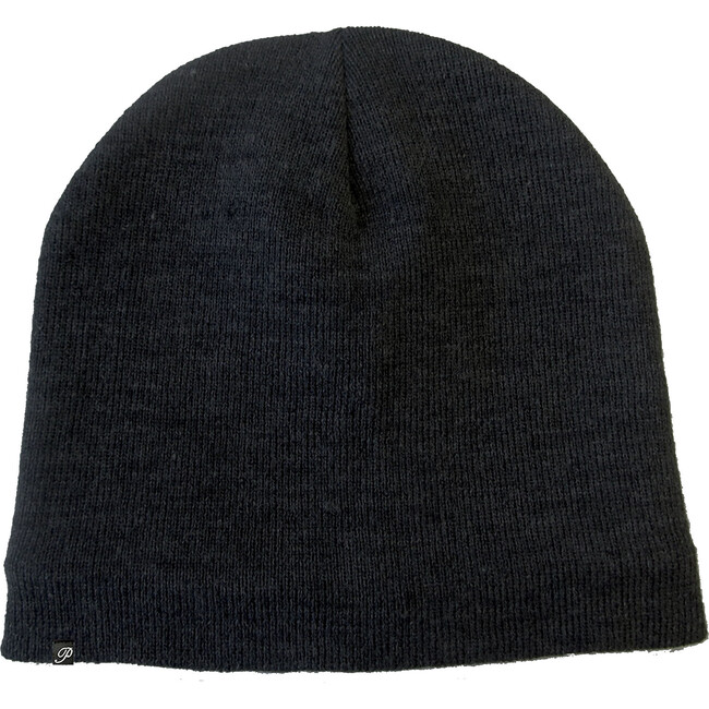Women's Fleece-Lined Barca Beanie, Black - Hats - 1 - zoom