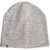 Women's Fleece-Lined Barca Beanie, Heather Grey - Hats - 1 - thumbnail