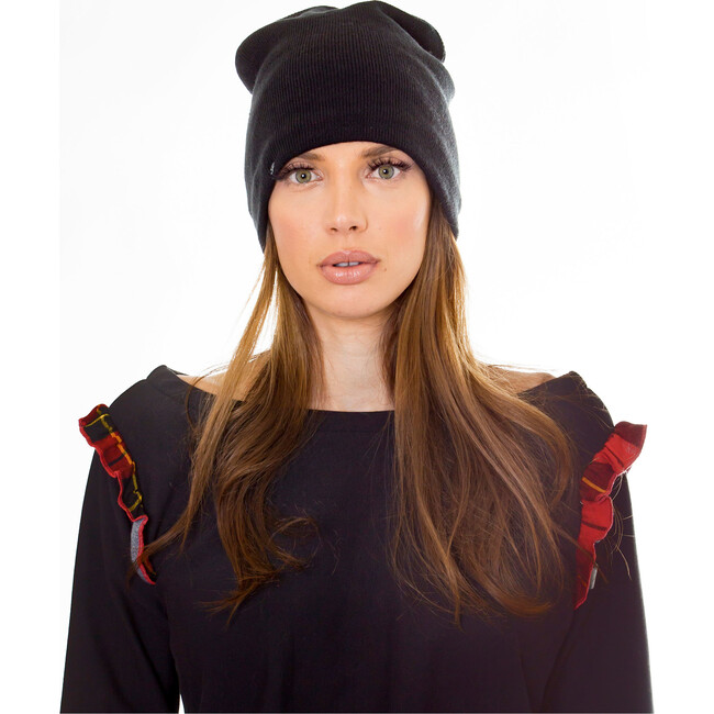 Women's Fleece-Lined Barca Beanie, Black
