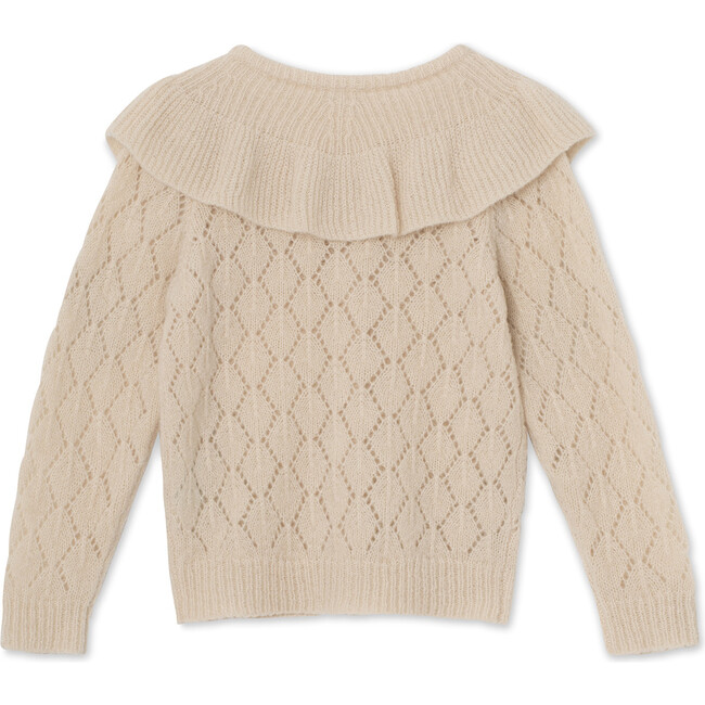 Oeko-Tex Diann Cardigan K, Sand Dollar - Cardigans - 4