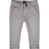 Twill Pants, Light Grey - Jeans - 1 - thumbnail