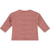 Top, Dark Salmon Stripes - Shirts - 2