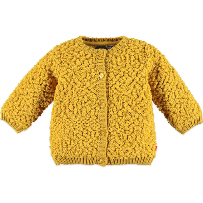 Chunky Cardigan, Ocher