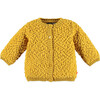 Chunky Cardigan, Ocher - Cardigans - 1 - thumbnail