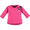 Monkey Long Sleeve Tee, Magenta - Tees - 1 - thumbnail