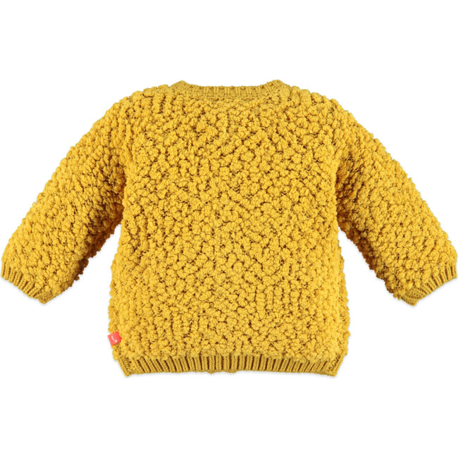 Chunky Cardigan, Ocher - Cardigans - 2