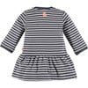 Sun & Stripes Dress, Grey Dove - Dresses - 2