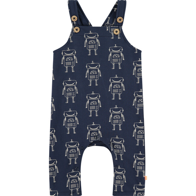 Overalls, Navy Print - Overalls - 1