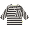 Shirt, Dark Grey Stripes - Shirts - 1 - thumbnail