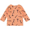 Shirt, Orange Print - Shirts - 2
