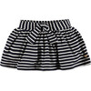 Striped Skirt, Blue Navy - Skirts - 1 - thumbnail