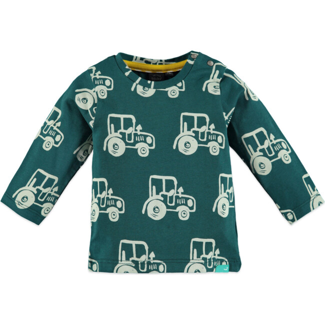 Tractor Long Sleeve T-Shirt,Petrol - Sweatshirts - 1