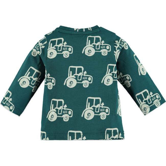Tractor Long Sleeve T-Shirt,Petrol - Sweatshirts - 2
