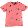 Surfers Short Sleeve Tee, Papaya - Tees - 1 - thumbnail