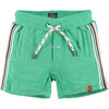 Sweatshorts, Fluor Green - Shorts - 1 - thumbnail