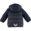 Hooded Parka, Dark Blue - Parkas - 2