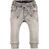 Jogger Jean, Grey Denim - Sweatpants - 1 - thumbnail