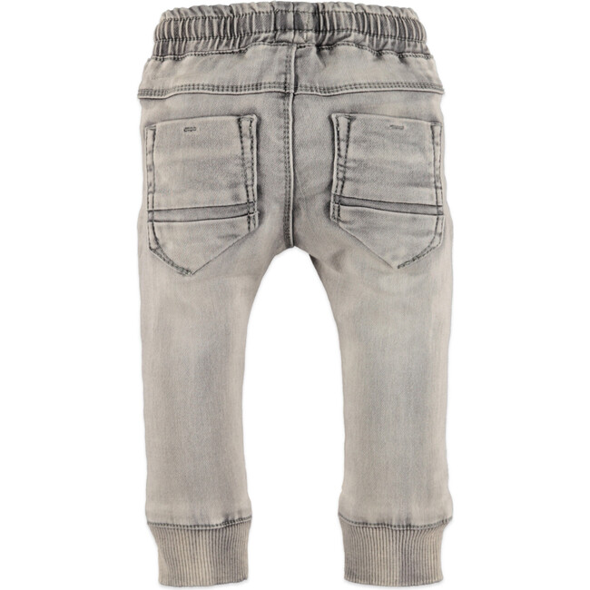 Jogger Jean, Grey Denim - Sweatpants - 2