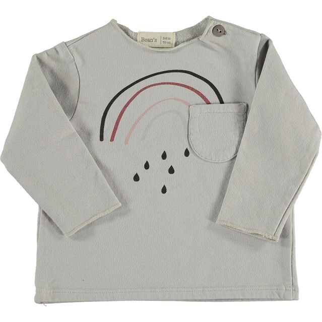 Rainbow Pocket Sweatshirt, Ice