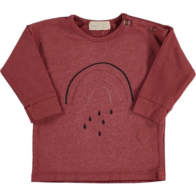 Rainbow Long Sleeve T-Shirt, Tile