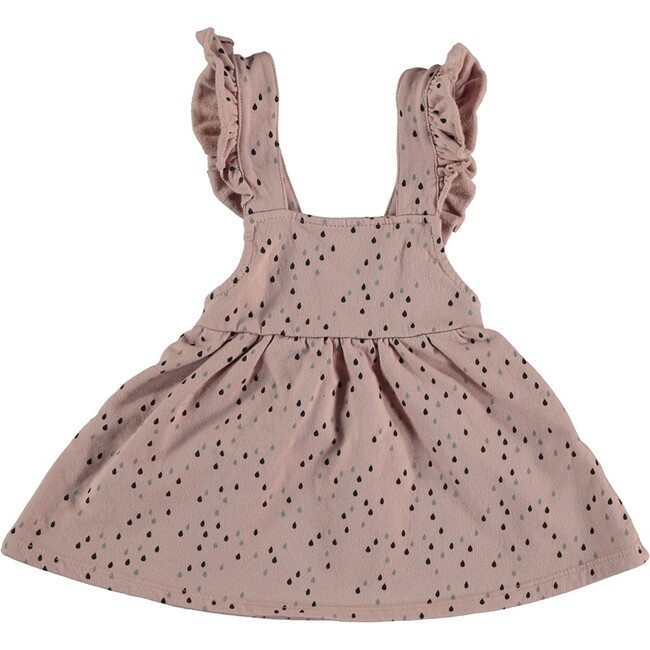 Ruffle Sleeve Dress, Pink - Dresses - 1
