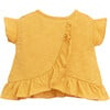 Top, Yellow - Blouses - 2