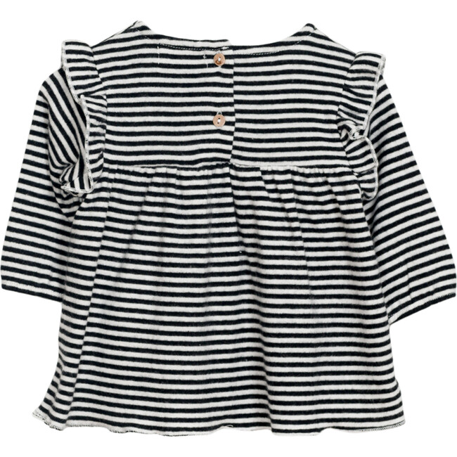 Striped Tunic, Black - Shirts - 2