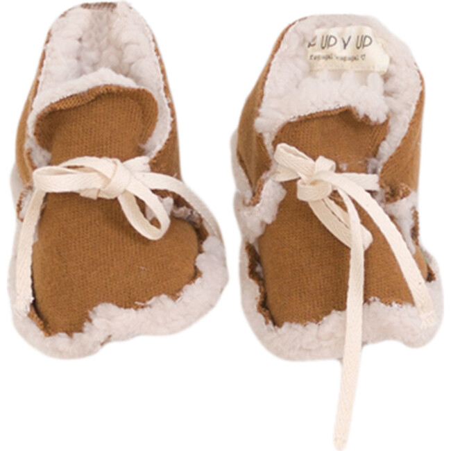 Soft Booties, Chestnut - Booties - 1