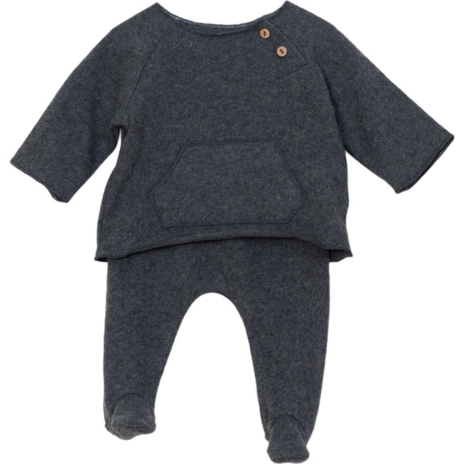 Two Piece Play Set, Charcoal - Mixed Apparel Set - 1