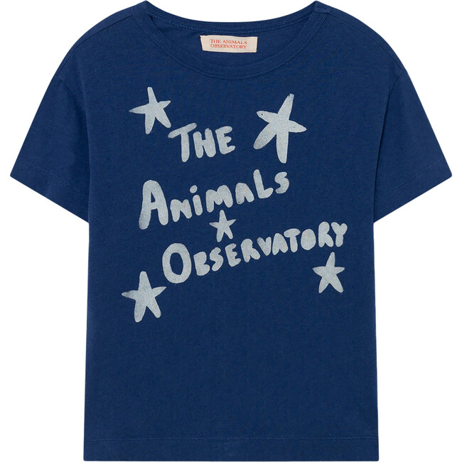 Rooster T-Shirt Blue, White The Animals Stars