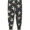 Panther Kids Pants Black, White Stars - Pants - 3