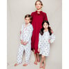 Women's Garbo Pima Nightgown, Bordeaux - Pajamas - 3