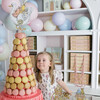 Set of 8 Jumbo Cake Toppers, Hot Air Balloon Animals - Decorations - 9